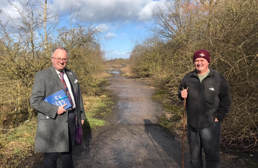 With PCC Candidate Rupert Matthews